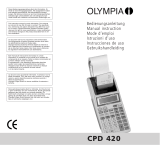 Olympia CPD 420 Manuel utilisateur