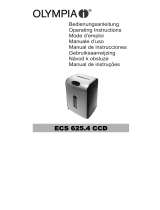 Olympia ECS 625.4 CCD Le manuel du propriétaire