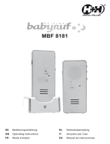 H+H MBF 8181 Digital Babyphone Le manuel du propriétaire