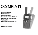 Olympia PMR 1410 Le manuel du propriétaire