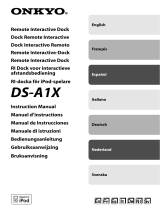 ONKYO DS-A1X Le manuel du propriétaire