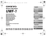 ONKYO UWF-1 Le manuel du propriétaire