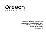 Oregon Scientific 086L004438-013 Manuel utilisateur