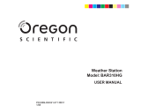 Oregon Scientific BAR310HG Manuel utilisateur