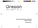 Oregon Scientific GP123 Manuel utilisateur