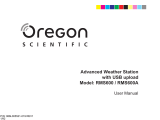 Oregon Scientific RMS600 / RMS600A Manuel utilisateur
