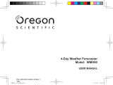 Oregon Scientific WMH90 Manuel utilisateur