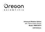 Oregon Scientific WMR100 TH Manuel utilisateur