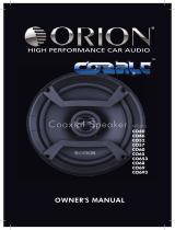 Orion Cobalt CO603 Le manuel du propriétaire