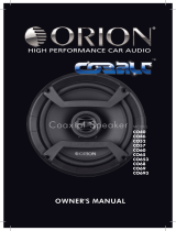 Orion Cobalt CO40 Le manuel du propriétaire