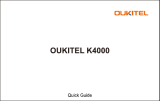 OUKITEL K4000 Guide de démarrage rapide