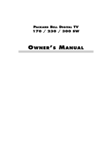 Packard Bell 170 Manuel utilisateur