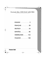 Packard Bell DivX 450 PRO Manuel utilisateur