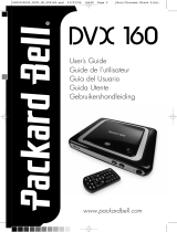 Packard Bell DVD Player 160 Manuel utilisateur
