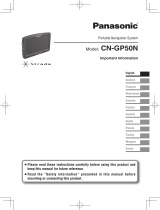 Panasonic CNGP50N Mode d'emploi