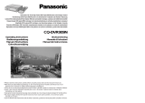 Panasonic CQDVR909N Mode d'emploi