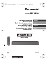 Panasonic DMP-UB704EG Le manuel du propriétaire