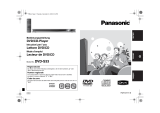 Panasonic DVDS33 Le manuel du propriétaire
