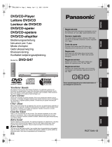 Panasonic DVD-S47EG Le manuel du propriétaire
