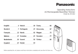 Panasonic ER2302 Le manuel du propriétaire