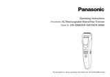 Panasonic ERGB62 Le manuel du propriétaire