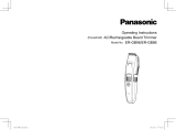 Panasonic ER-GB86 Le manuel du propriétaire