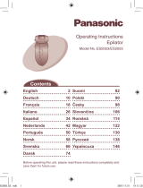 Panasonic ES2055 Le manuel du propriétaire