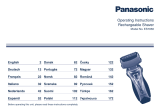 Panasonic ES7058 Le manuel du propriétaire