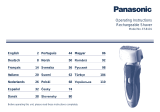 Panasonic es 8101 s 503 Le manuel du propriétaire