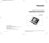 Panasonic ew 3004 w800 Le manuel du propriétaire