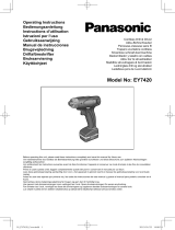 Panasonic EY7420 Le manuel du propriétaire