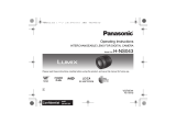 Panasonic H-NS043 Manuel utilisateur