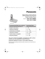 Panasonic KX-TG7150 Le manuel du propriétaire