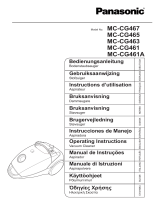 Panasonic MCCG465 Le manuel du propriétaire