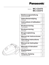 Panasonic MCCG475K Mode d'emploi