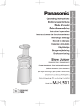 Panasonic MJ-L501 Le manuel du propriétaire