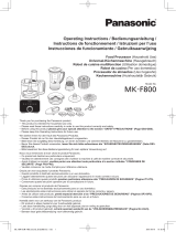 Panasonic MK-F800 Le manuel du propriétaire