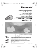 Panasonic NVGS27EG Le manuel du propriétaire