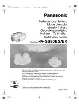 Panasonic NV GS80 EK Mode d'emploi