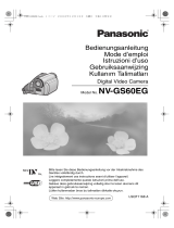 Panasonic nv gs 60 eg Le manuel du propriétaire