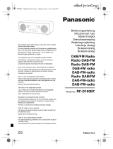 Panasonic RF-D100BTEGT Le manuel du propriétaire