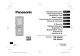 Panasonic RR-XS420E Manuel utilisateur