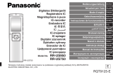 Panasonic RR US750 Le manuel du propriétaire