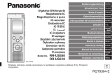 Panasonic RRUS550 Le manuel du propriétaire