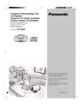 Panasonic RXD26 Le manuel du propriétaire