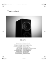 Technics SB-G90E Le manuel du propriétaire