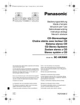 Panasonic SCAKX660E Le manuel du propriétaire