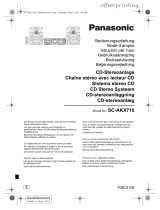 Panasonic SCAKX710E Mode d'emploi