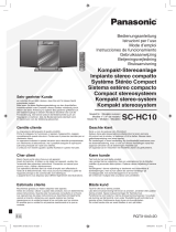 Panasonic SC-HC10EG Le manuel du propriétaire