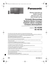 Panasonic SCHC195EG Le manuel du propriétaire